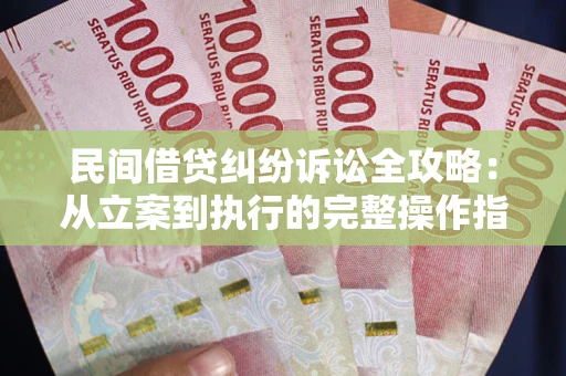 北京民间借贷纠纷诉讼全攻略：从立案到执行的完整操作指南