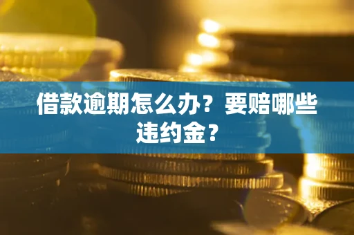北京借款逾期怎么办？要赔哪些违约金？